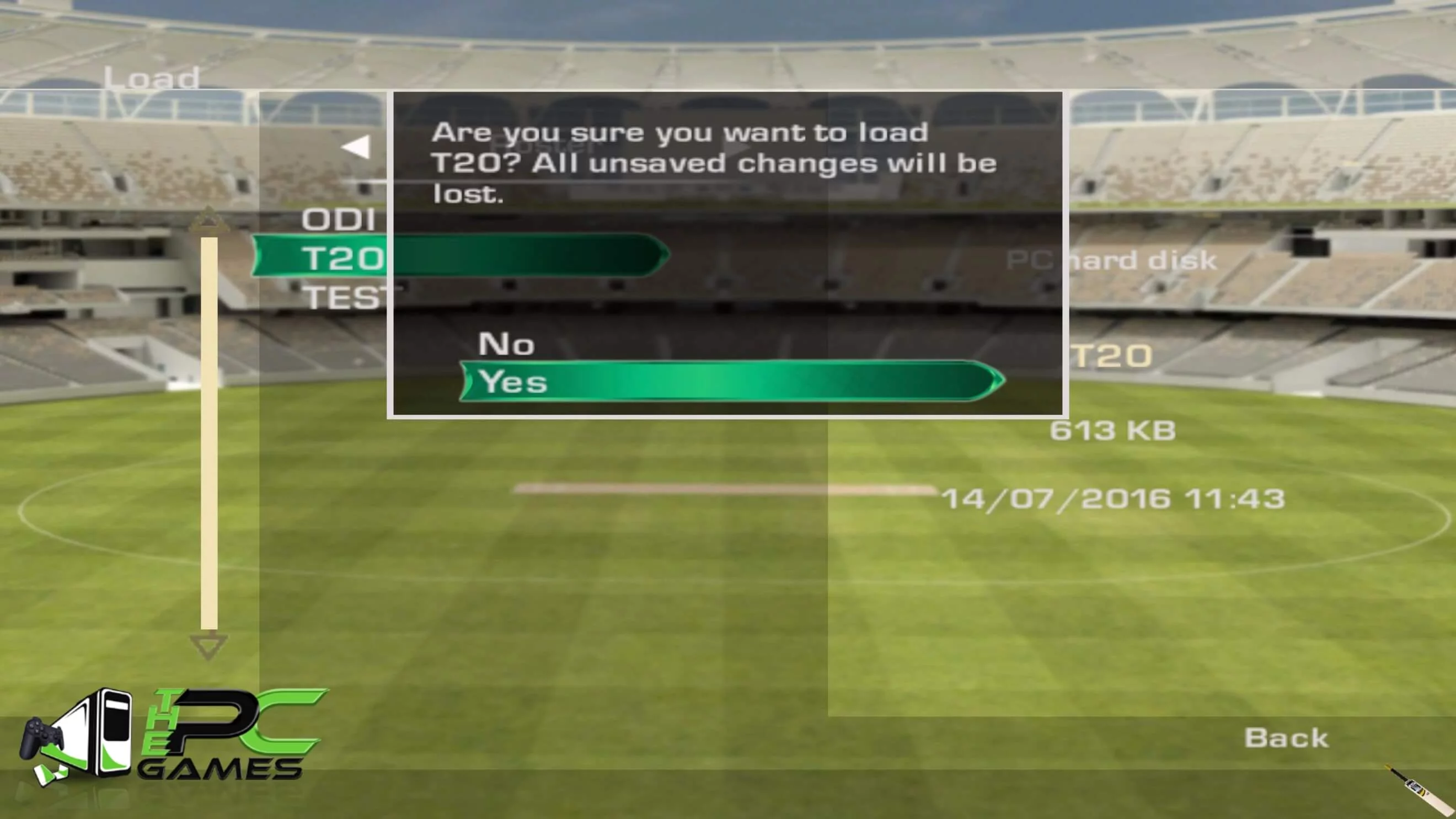How to Load Roster (T20-ODI-Test) Tutorial (5)