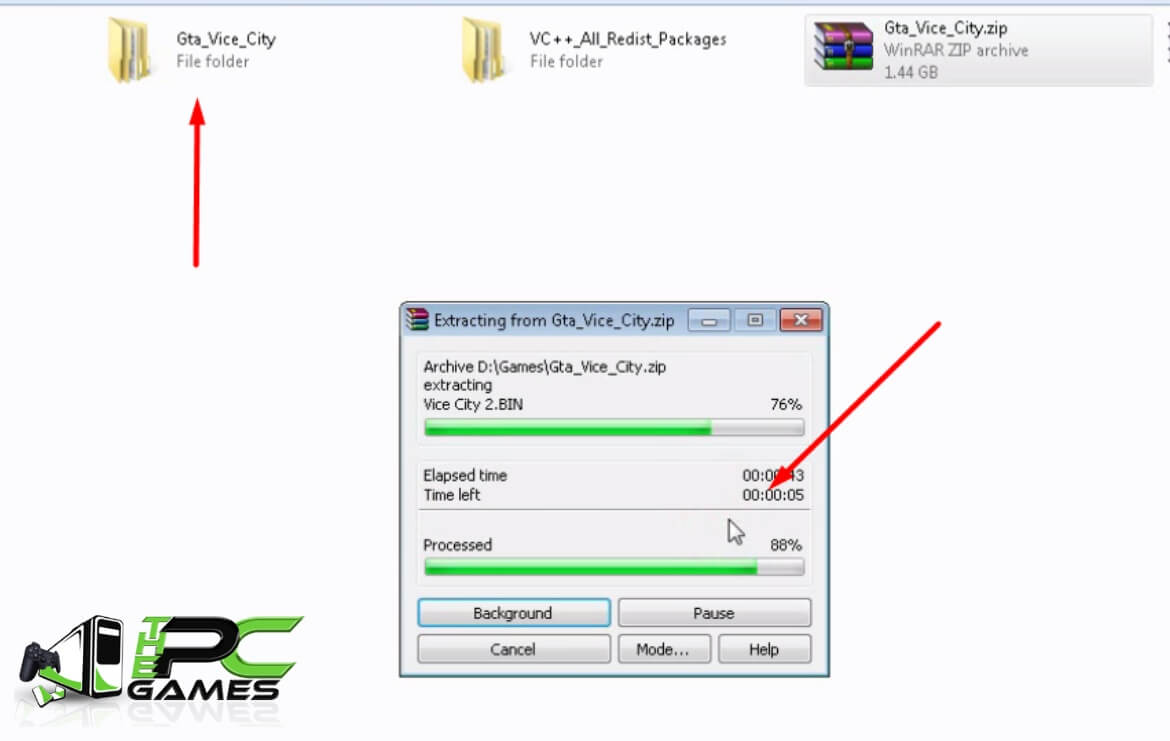 GTA Vice City PC Game Installation Step 2