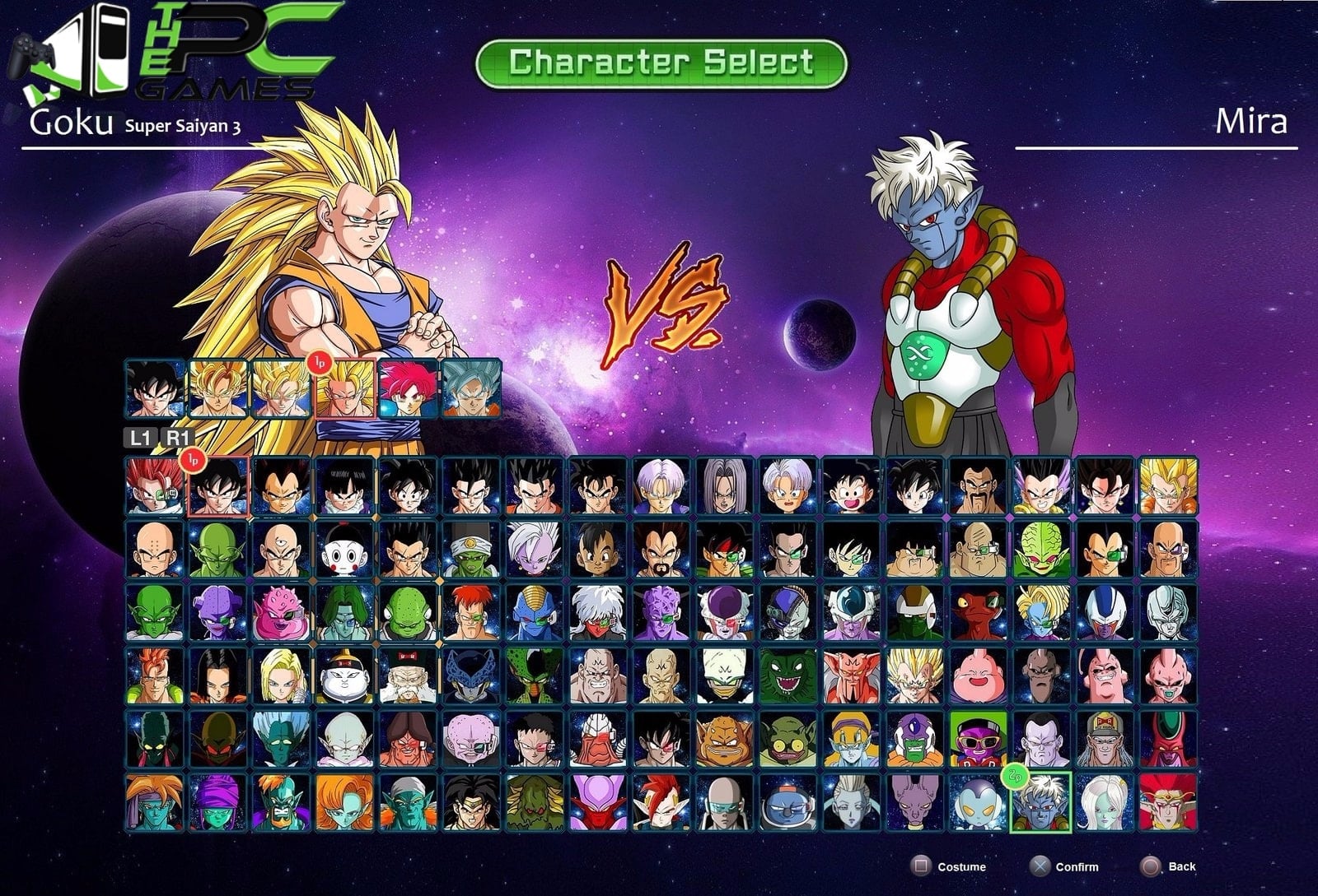 dragon ball z pc games list