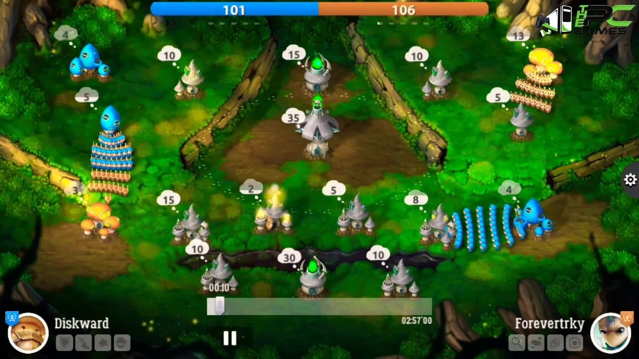 game maker mushroom wars