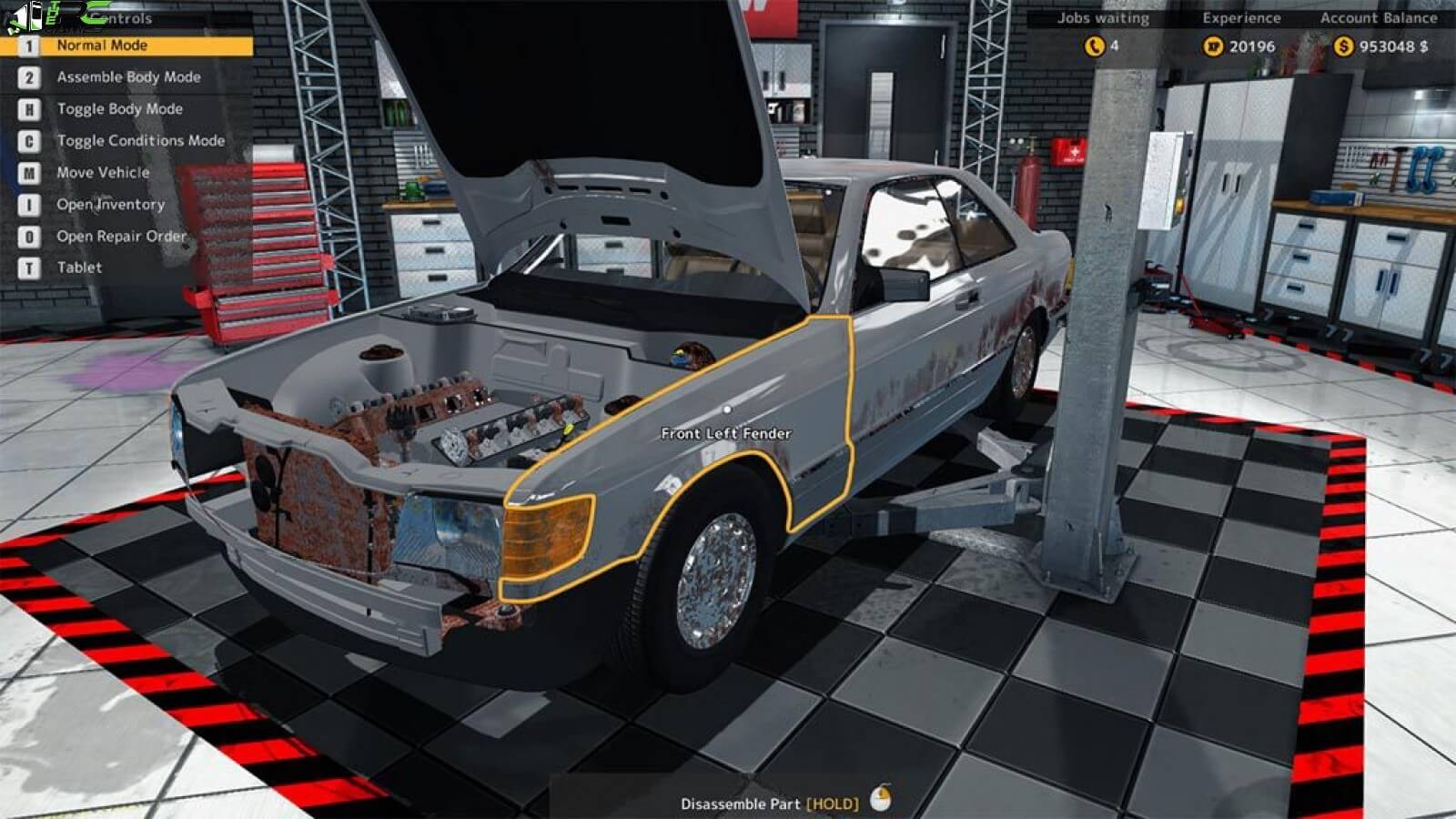 car mechanic simulator 2018 frame repair