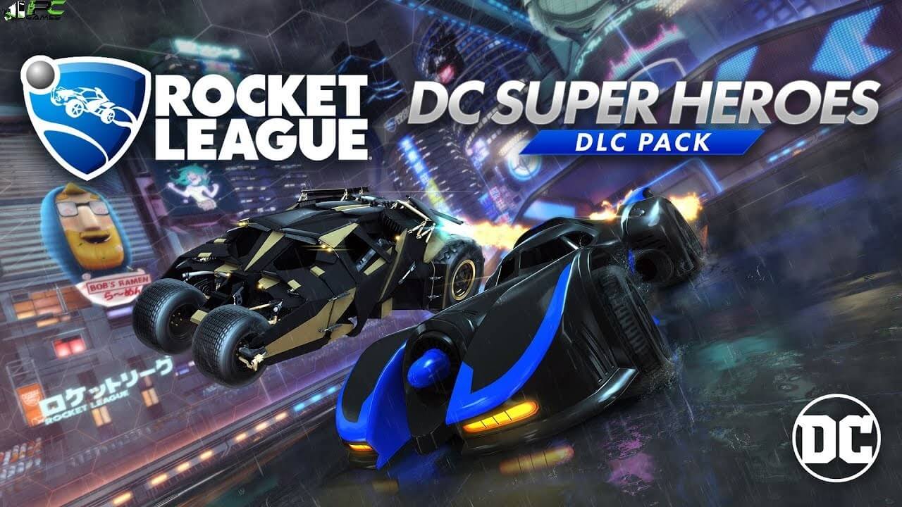 Rocket League DC Super Heroes Free Download