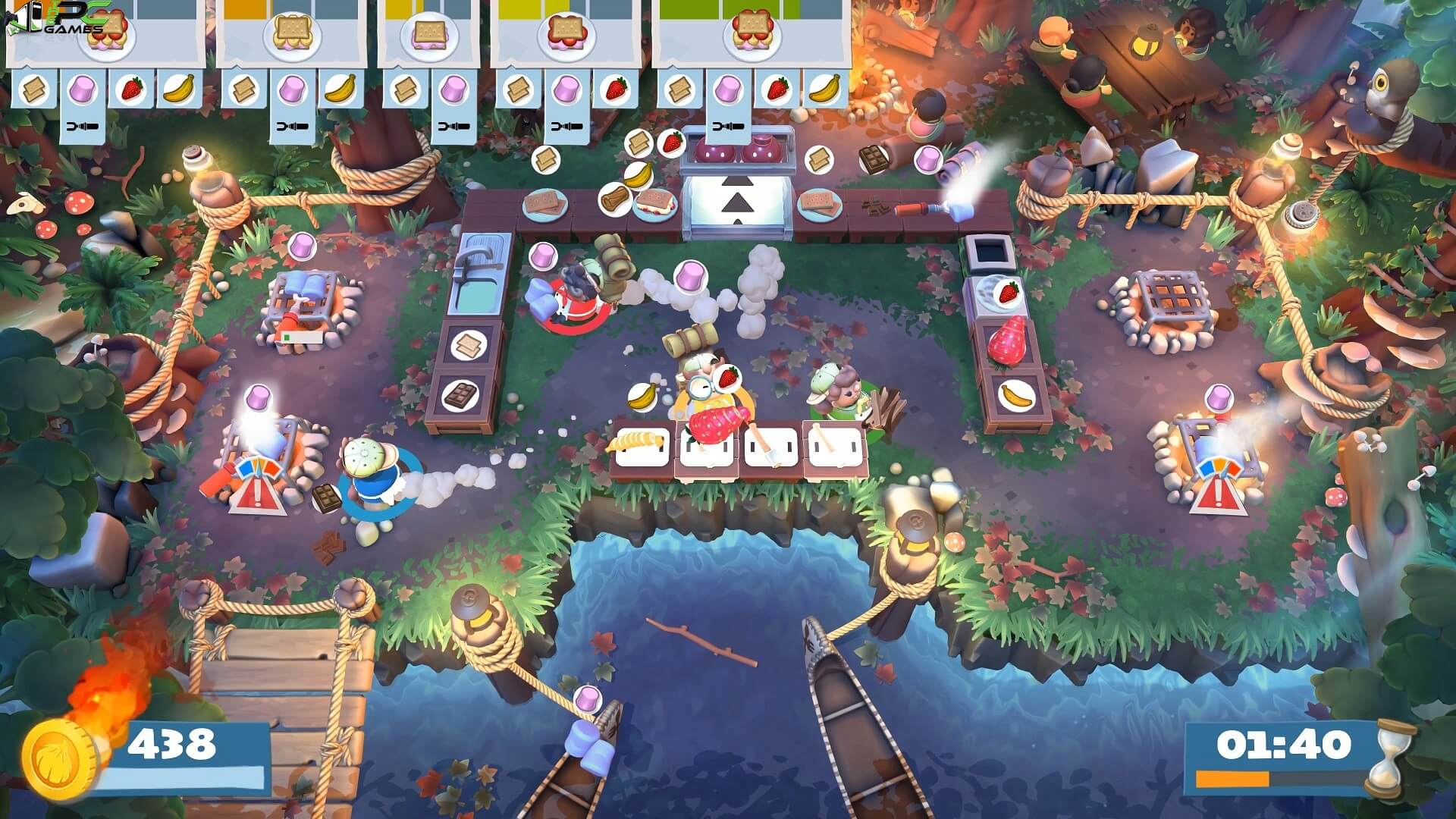 Overcooked 2 Campfire Cook Off Free Download