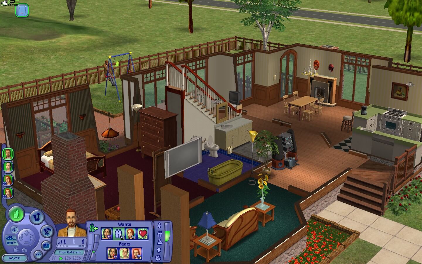 web browser sims game