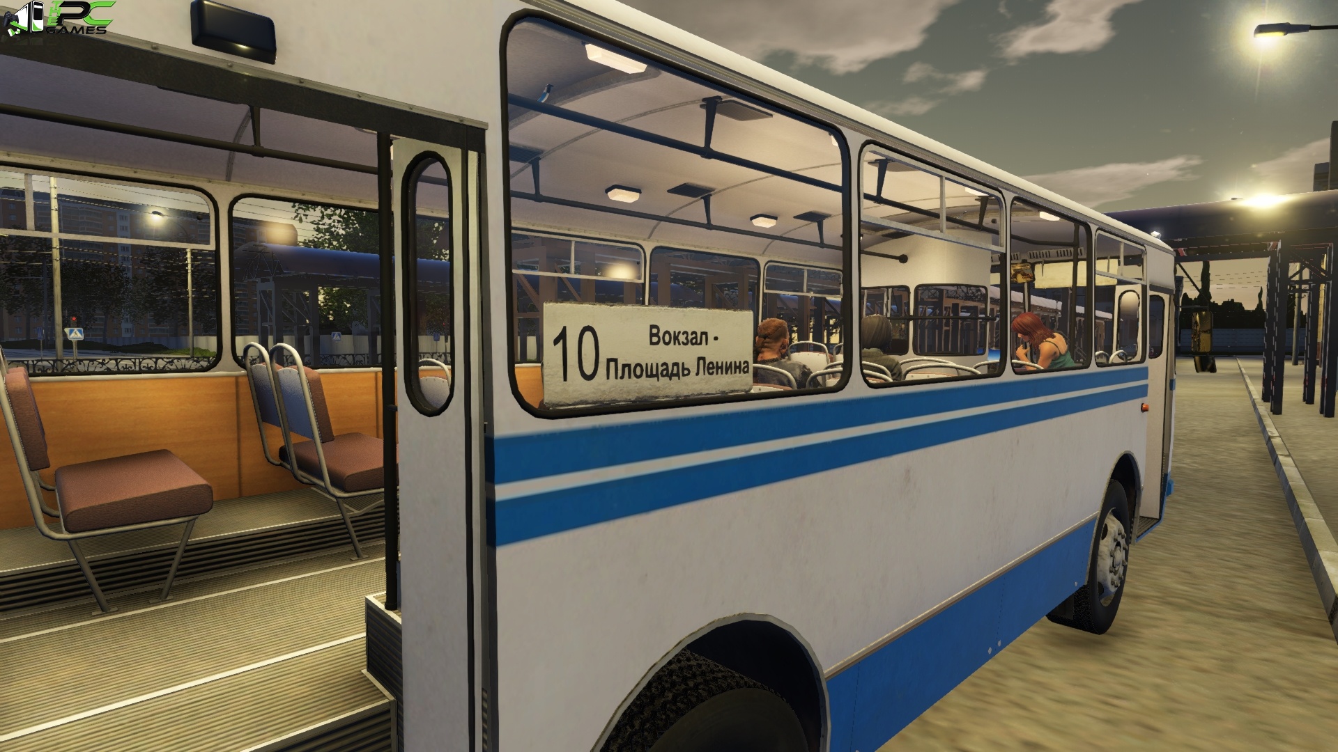 Bus driving ppsspp game