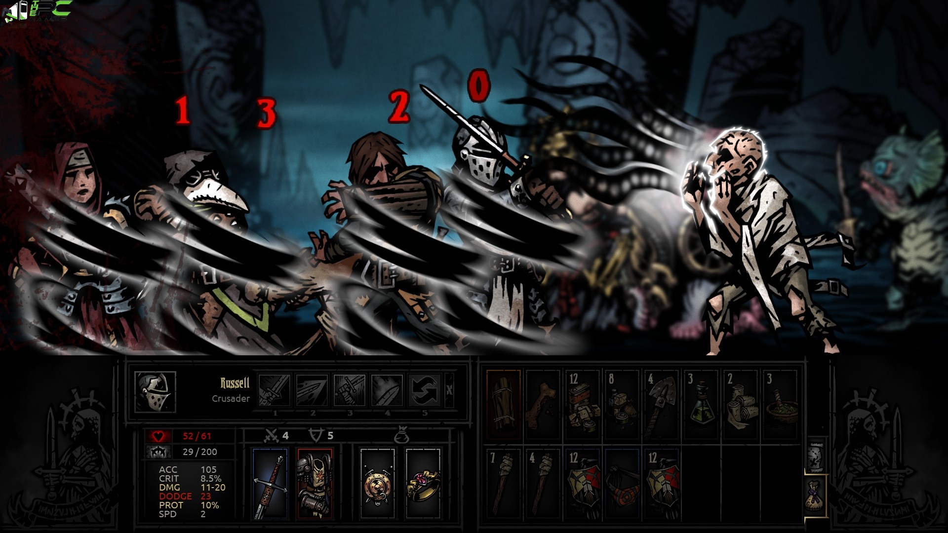 games that play like darkest dungeon