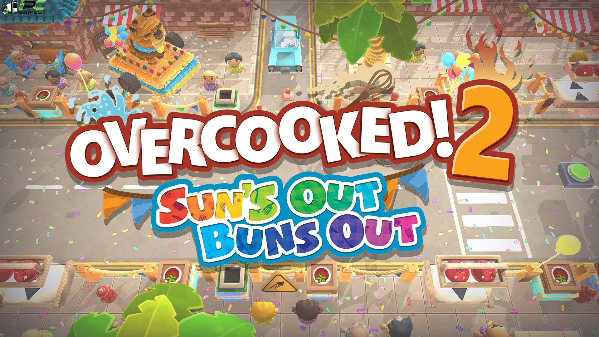 Overcooked 2 Suns Out Buns Out Cover