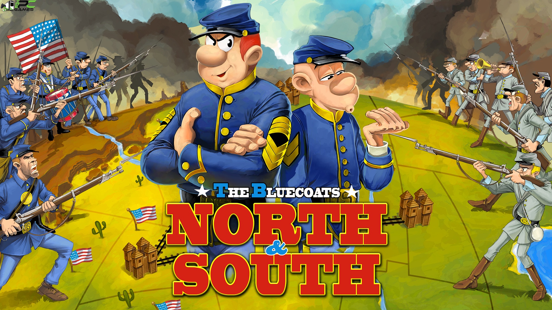 The Bluecoats North and South Remastered Cover