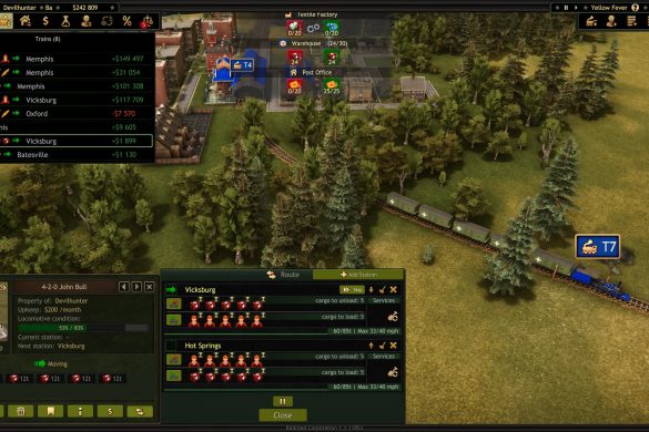 Railroad Corporation Yellow Fever PC Game Free Download
